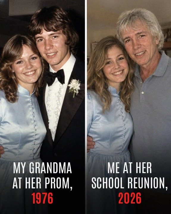 I Attended My Grandmother’s School Reunion Wearing Her Prom Dress — What an Elderly Classmate Told Me There Changed Everything I Thought I Knew About Her