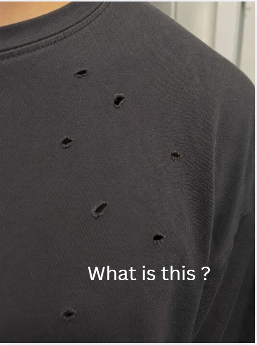 I Keep Finding Mysterious Holes in My Clothes — Does Anyone Know What Could Be Causing This?