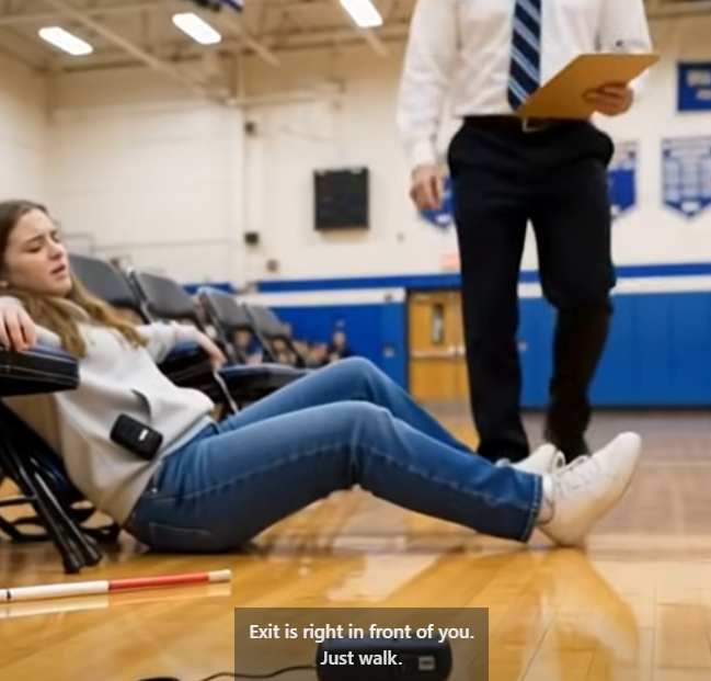 The Popular Student Tried to Embarrass a Blind Classmate During a School Assembly—But One Unexpected Discovery Changed Everything