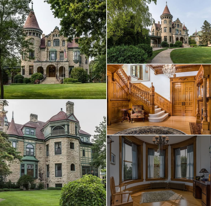 Magnificent 1892 Historic Estate Featuring 8 Bedrooms, 9 Bathrooms, and Timeless Architectural Elegance