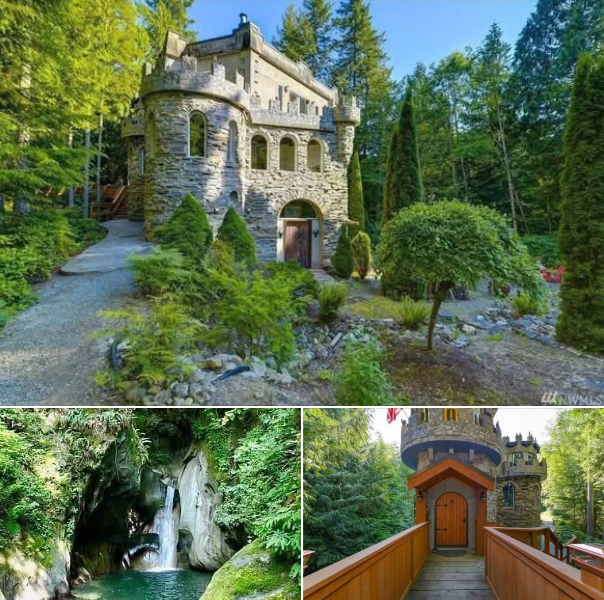 Live Like Royalty: Charming 1997 Stone Castle Featuring 3 Bedrooms, 1 Bathroom, and Storybook Character